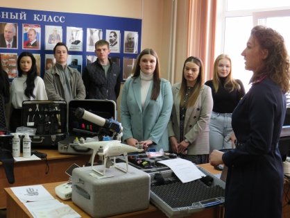 Сотрудники регионального управления СК России провели занятия для смоленских студентов
